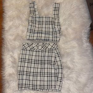 Cute skirt matching set